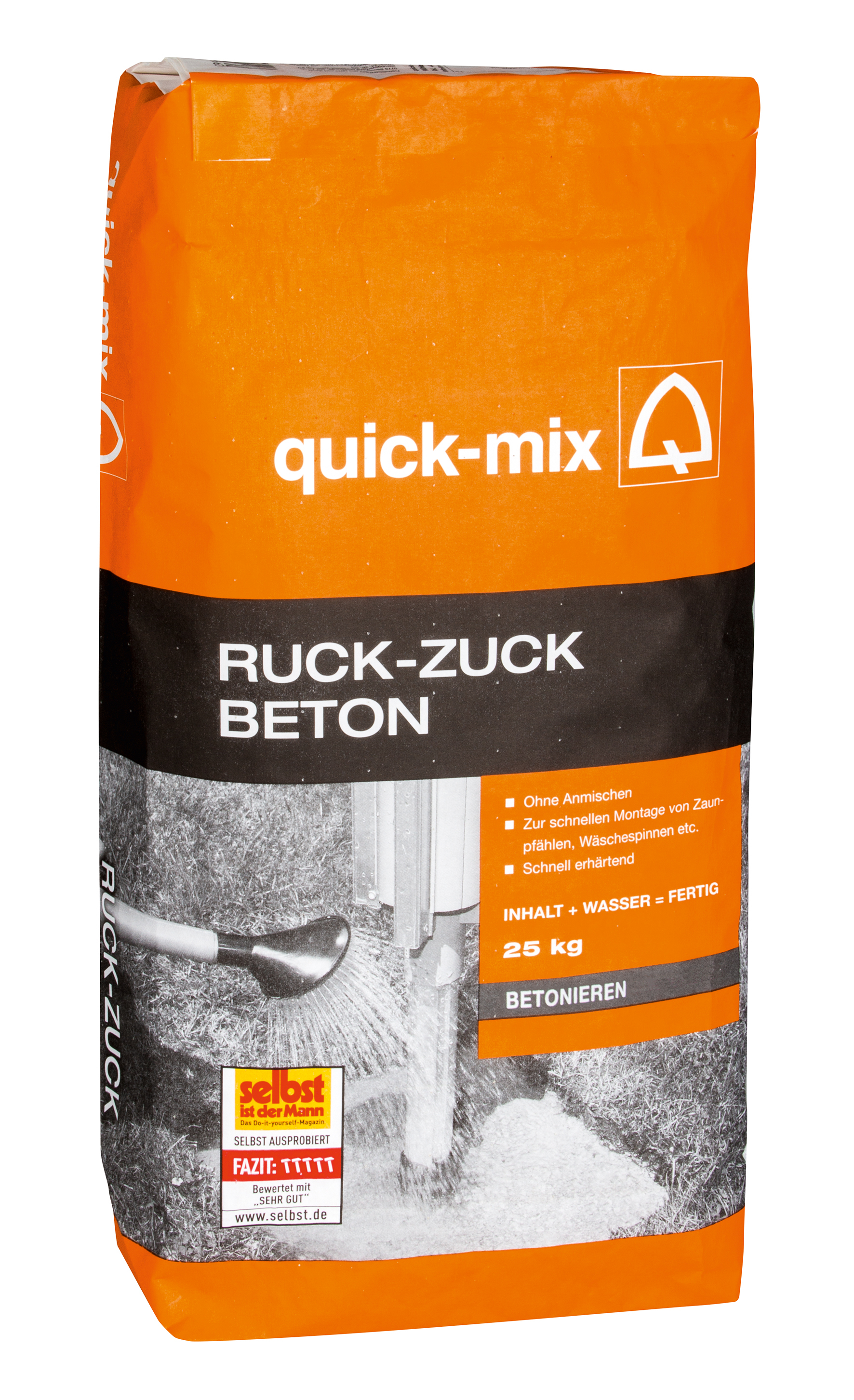 QUICKMIX Ruck-Zuck-Beton RZB 25kg 