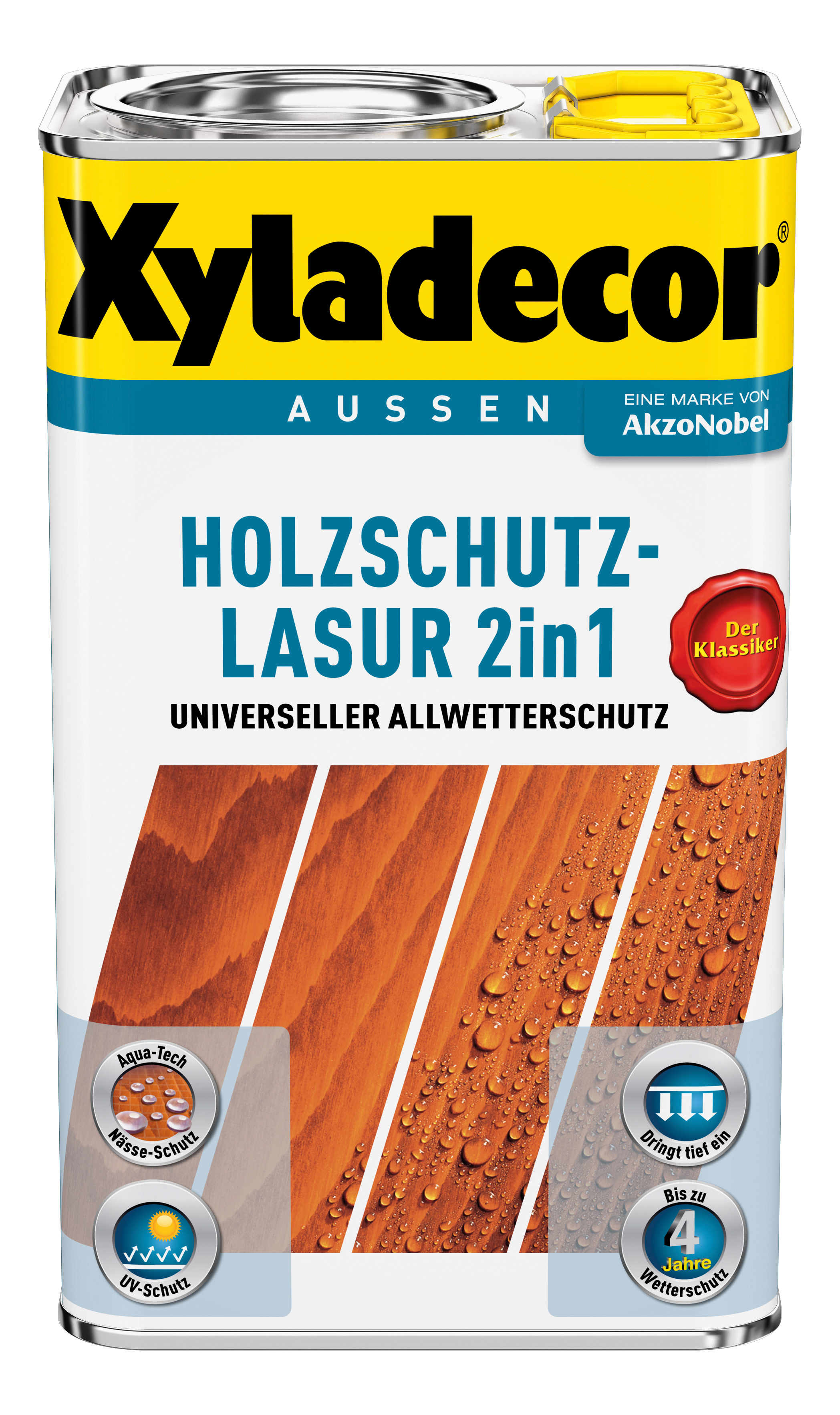 AKZO NOBEL DECO Holzschutzlasur lh mahagoni 2,5L Xyladecor